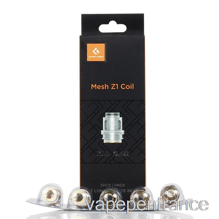 Geek Vape Zeus Maille Bobines De Remplacement 0.4ohm Z1 Bobines Stylo Vape